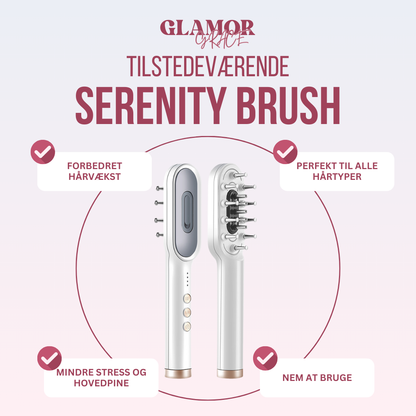 Serenity Brush | LED Light Hair Brush